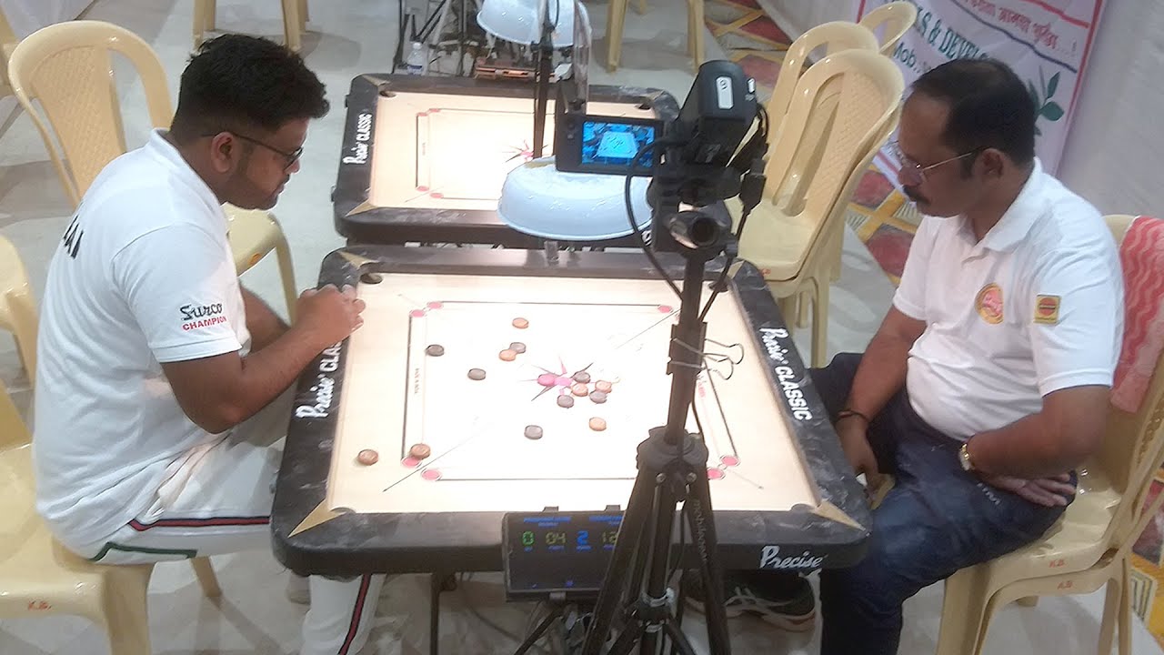 MCA Carrom LIVE  SF 2  Prashant More Mumbai vs Yogesh Pardeshi Pune