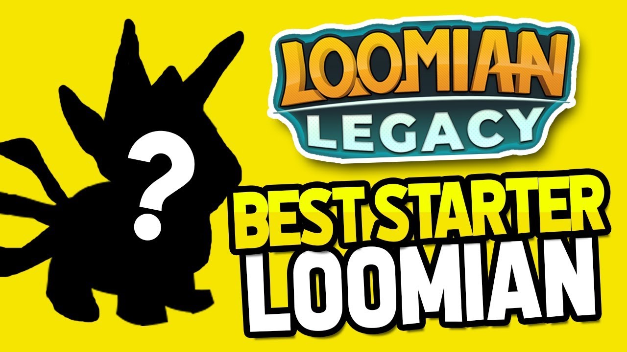 The Strongest Starter Loomian In Loomian Legacy The Best Starter