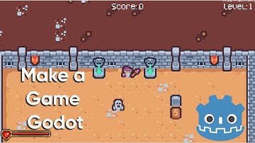 How to Make an RPG Video Game - Godot Beginner Tutorial (Part 1)