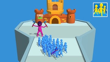 JOIN CLASH 3D NEW UPDATE EPIC CASTLES - ALL LEVELS #753 BOMB ATTACK GAMEPLAY WALKTHROUGH PART 102