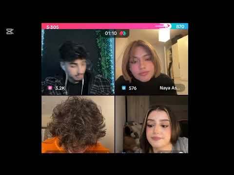 الآن مع احمد وليد كيست رباعي مع سالي ونايا الحديث عن قصي وتيكت عيد الحب لايف 24 1 