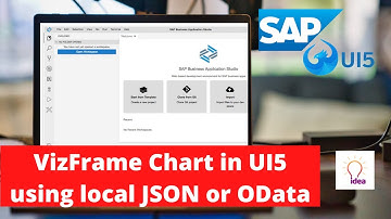 VizFrame Chart in UI5 using local JSON or OData | SAP UI5 Projects