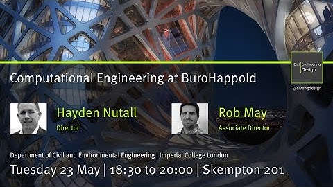 Computational Engineering in BuroHappold
