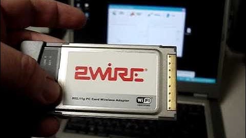 How to Find Drivers for a 2Wire 802.11g Legacy PCMCIA Card from Austin Cyber Shop