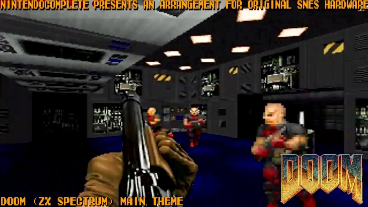 ♫DOOM Main Theme, ZX Spectrum Version (SNES Arrangement
