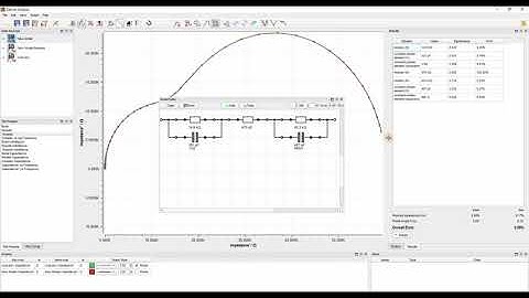 Fitting an Impedance spectrum (Video 2)