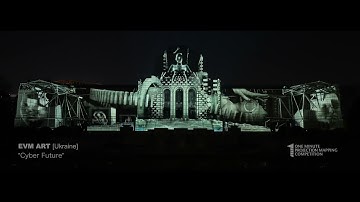 EVM ART [Ukraine] at 1minute Projection Mapping in TOKYO (Official)