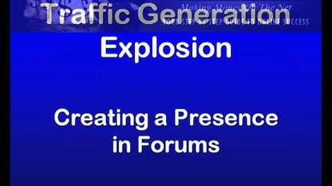 Make A Money | Online Traffic Generation Secrets Revealed