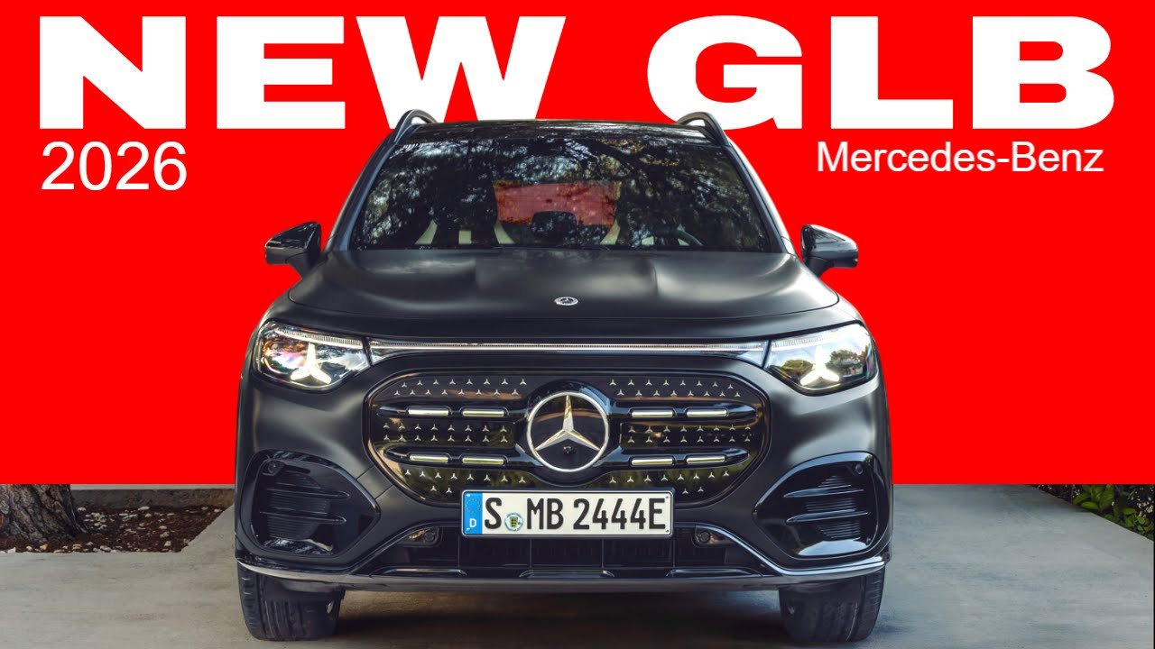 Новый электрический внедорожник Mercedes GLB 2026 года: 7-местный внедорожник, которого вы не ожи...