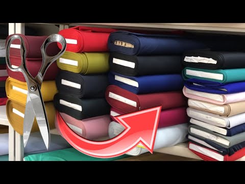 Kumaşları Tanıyalım - HANGİ KUMAŞLA NE DİKİLİR? Kumaş Çeşitleri - FABRIC TYPES