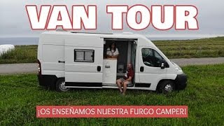 VAN TOUR en Español| ¡Os enseñamos nuestra furgoneta camper! | Vanlife | Vivir y viajar en camper