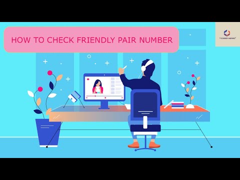 Program to find if the given numbers are Friendly pair or not #c #how to #cProgramming