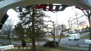 APM2.8 quadcopter flight test, Mt2216 motors