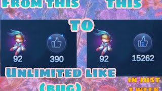 MLBB PROFILE UNLIMITED LIKE BUG!!! screenshot 4