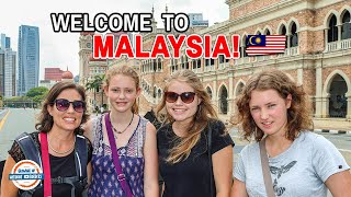 FIRST IMPRESSIONS of Kuala Lumpur Malaysia!! ❤ | 197 Countries, 3 Kids