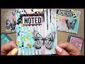 Art Journaling on Cardboard | Mixed Media