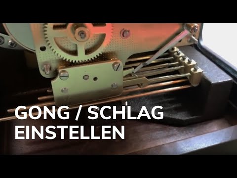 Wanduhr Kuckucksuhr Pendel Einstellen Pendeluhr Schlag Einstellen