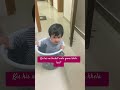 Baby and massi enjoy the bucket game #ytshorts #trending #shortsfeed #games #babygirl