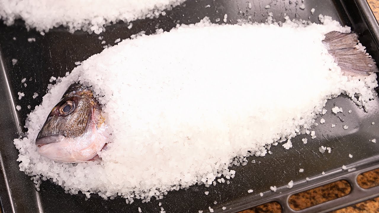 Dorada a la Sal muy Fácil, Deliciosa y Jugosa