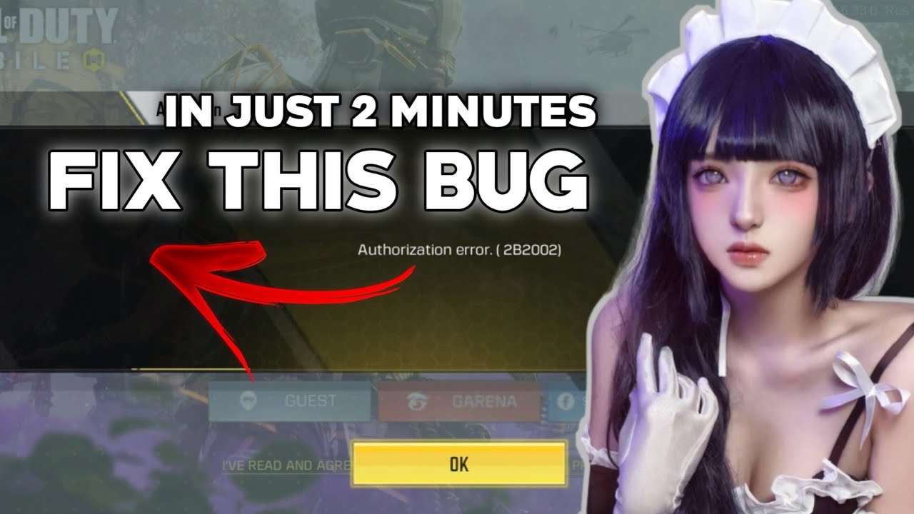 [ TAGALOG ] HOW TO FIX AUTHORIZATION ERROR IN CALL OF DUTY MOBILE ...
