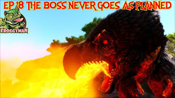 EPIC FIRST BOSS TAME : ARK :(EXTINCTION CORE) EP 18 ARK MODDED