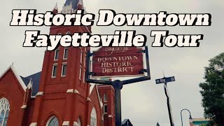 Historic Downtown Fayetteville NC Walking Tour | Market House, Churches & History Near Fort Bragg