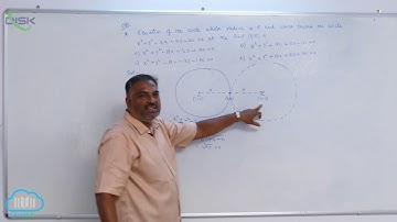 Relative positions of two circles || Objective Model || Disk Telangana
