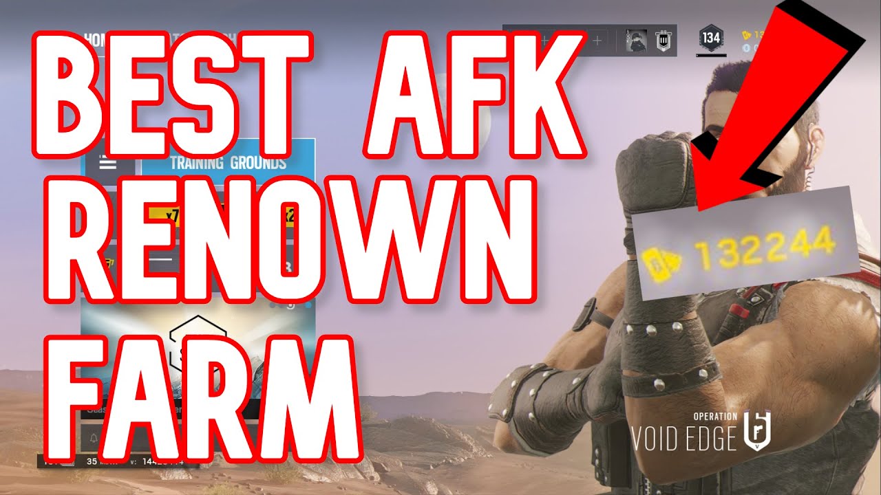 BEST WAY TO AFK RENOWN FARM IN R6 (RAINBOW SIX SIEGE) 