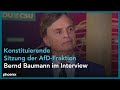 Im Interview mit Bernd Baumann (AfD) am 29.09.21