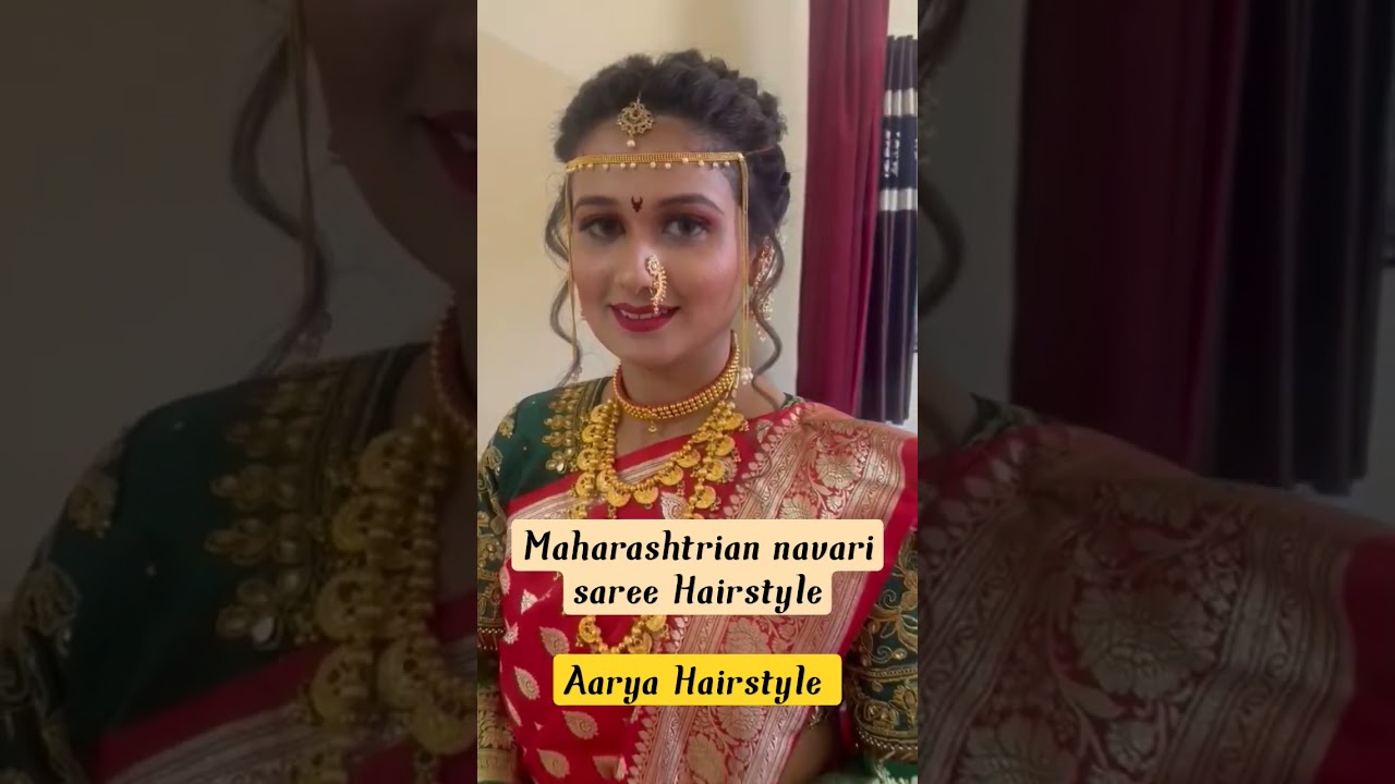 sangita lohar on Instagram: “Beautiful model at sangita lohar bridal studio  ✌” | Bridal hairstyle indian wedding, Indian bridal hairstyles, Indian  bride hairstyle