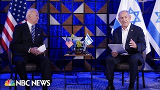 Biden arrives in Israel as Gaza hospital blast overshadows trip