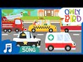 Wheels On The Cars 🚌🚚🚕🚑🚓 | vroom vroom vroom~ Here we go!| Nursery Rhymes | OwlyBird