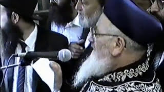 הספדו של מרן הרב על הרב מרדכי אליהו על הרב מאיר כהנא היד