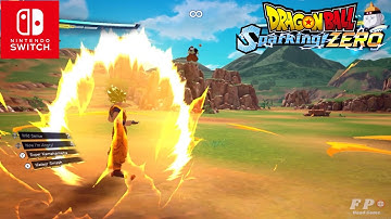 Dragon Ball Sparking Zero - Goku vs Android 19 Gameplay Nintendo Switch