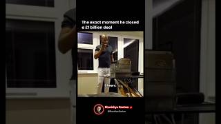 This Man Closed a €1 Billion Deal 🤵🤑🔥#sales #rich #money #usa #interview #investing #podcast #shorts