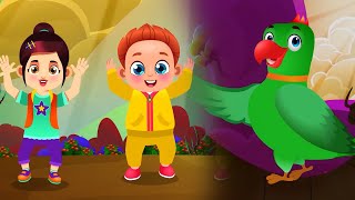 Mai Tota And Titli Udi | Hindi Rhymes Collection For Children | Balgeet | Kids Songs