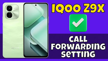 IQOO Z9x Call Forwarding || How to enable or disable call forwarding setting