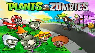 Plants vs Zombies - All Pea Vs Threepeater Vs Gargantuar Vs Zomboss screenshot 2