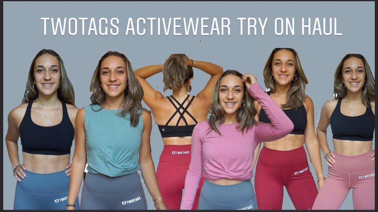 ACTIVEWEAR TRY ON HAUL ! Best leggings by TWOTAGS - YouTube