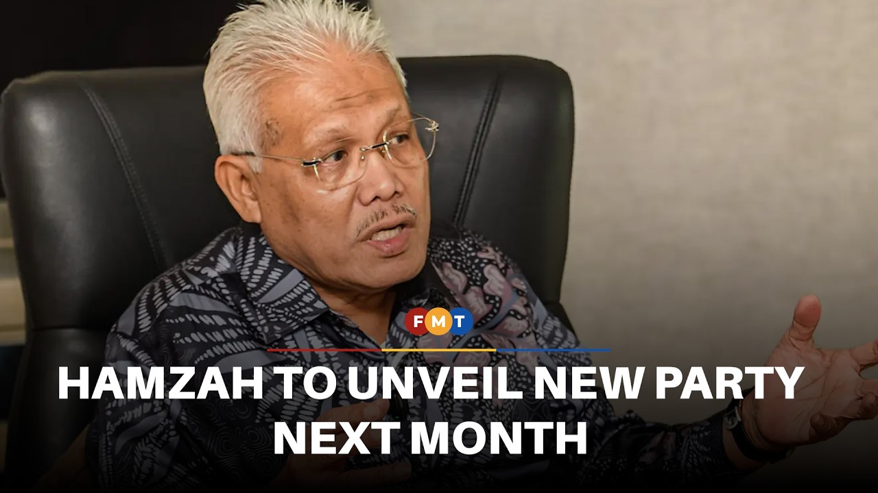 Hamzah to unveil new party next month, says source