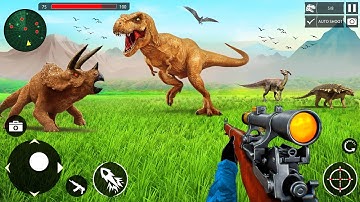 Dinosaur Hunter 3D Android Gameplay - Real Dinosaur Hunter #3