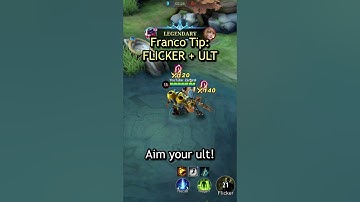 Use This Franco Flicker + Ult Correctly! | Mobile Legends: Bang Bang