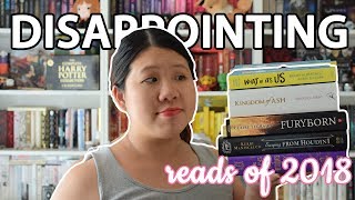 Most Disappointing Reads of 2018
