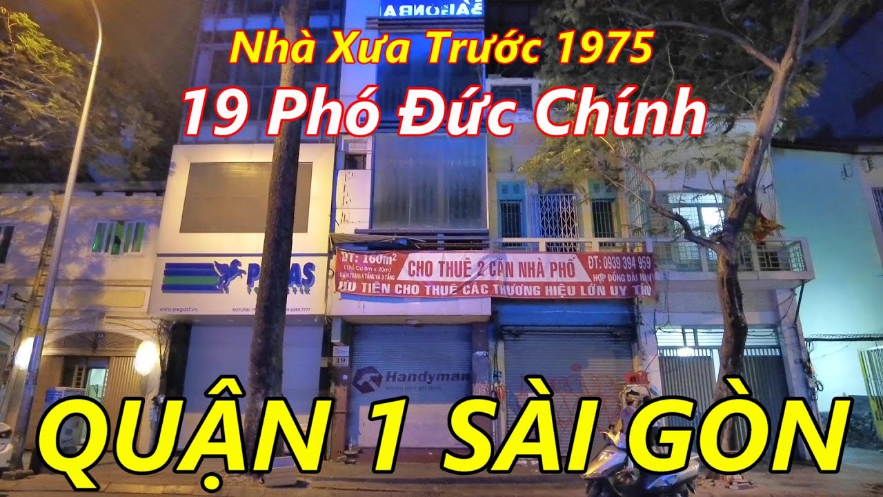 Dạo quanh Khu Dân Sinh và 19 Phó Đức Chính Quận 1 Sài Gòn