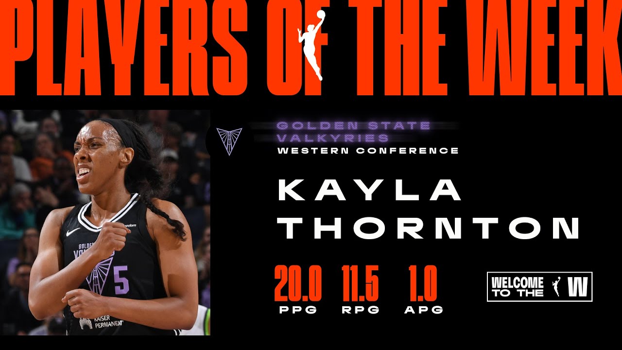 Week 4 Western Conference Player of the Week: Kayla Thornton