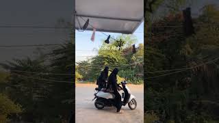 Ukhti Bercadar Otw Pondok