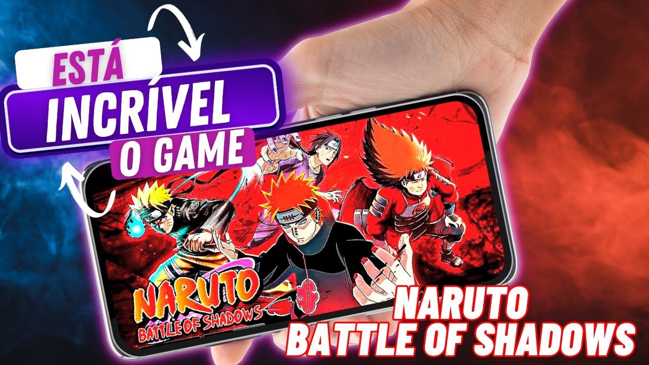 SAIU! NOVO JOGO NARUTO MOBILE, BATTLE OF SHADOWS NOVO JOGO PARA ANDROID