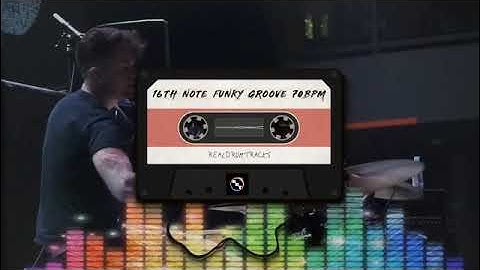 16TH NOTE FUNK GROOVE-70 BPM- DRUMS ONLY
