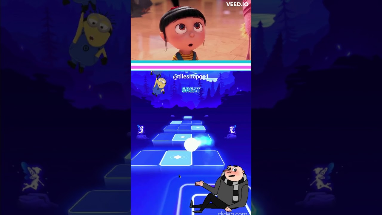 Minions🤓🍌🤖🔫 | Tiles Hop 