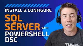 install & configure sql server with powershell dsc